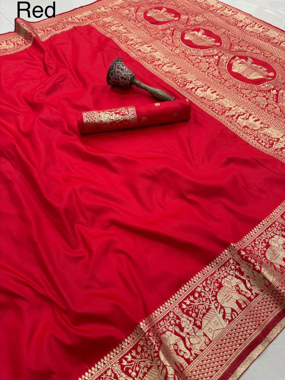Premium Pure Soft Banarasi Silk Saree