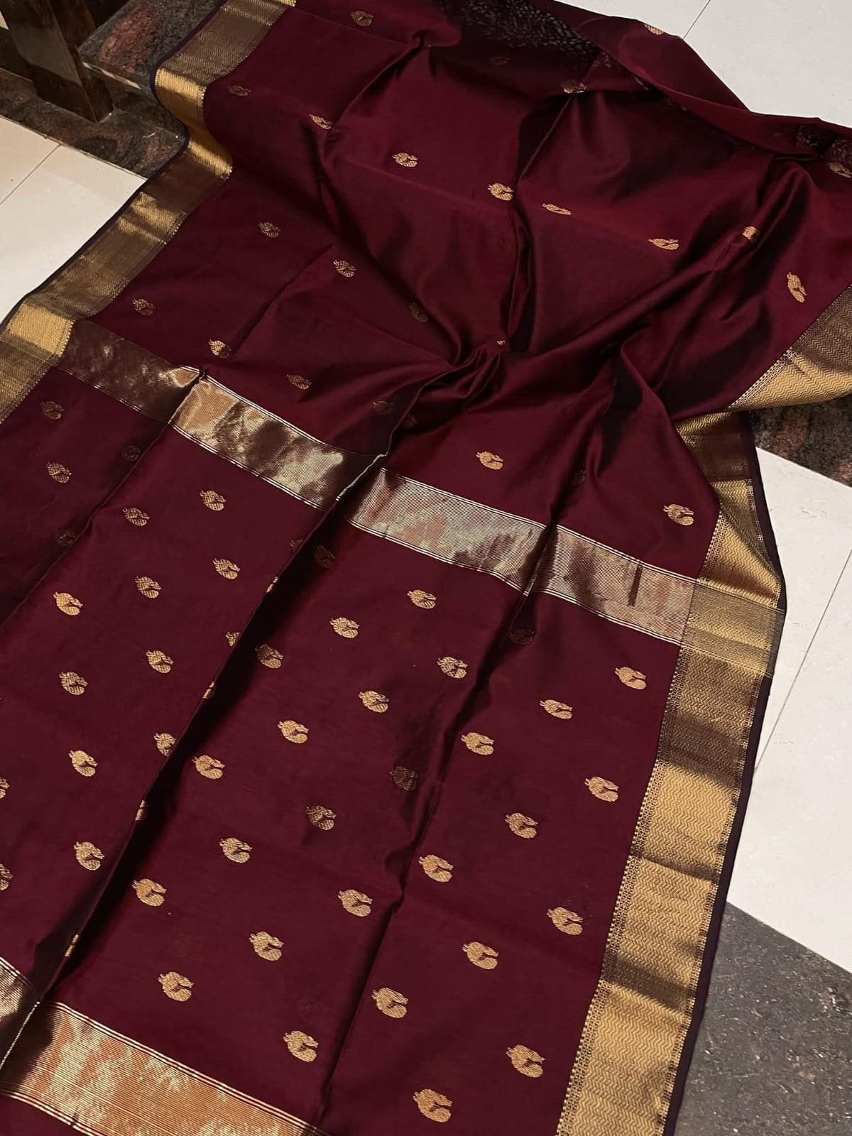 Maheshwari Silk Cotton Saree
