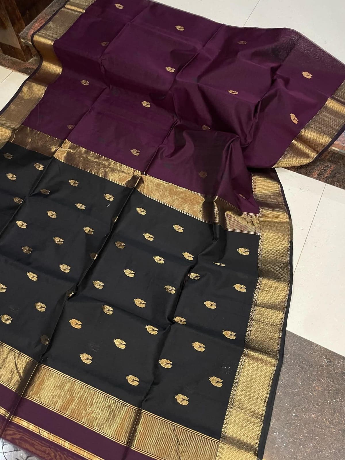 Maheshwari Silk Cotton Saree