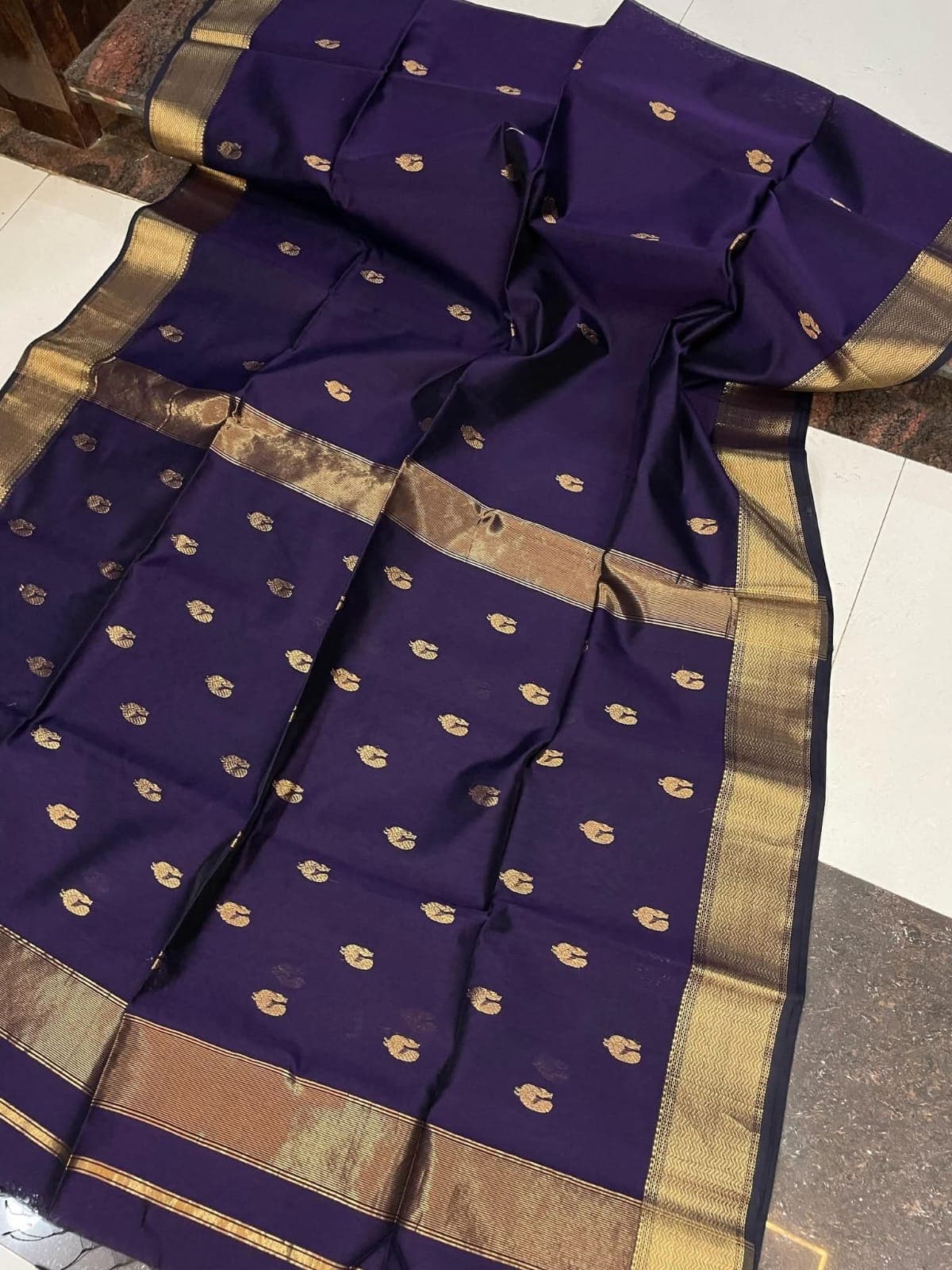 Maheshwari Silk Cotton Saree