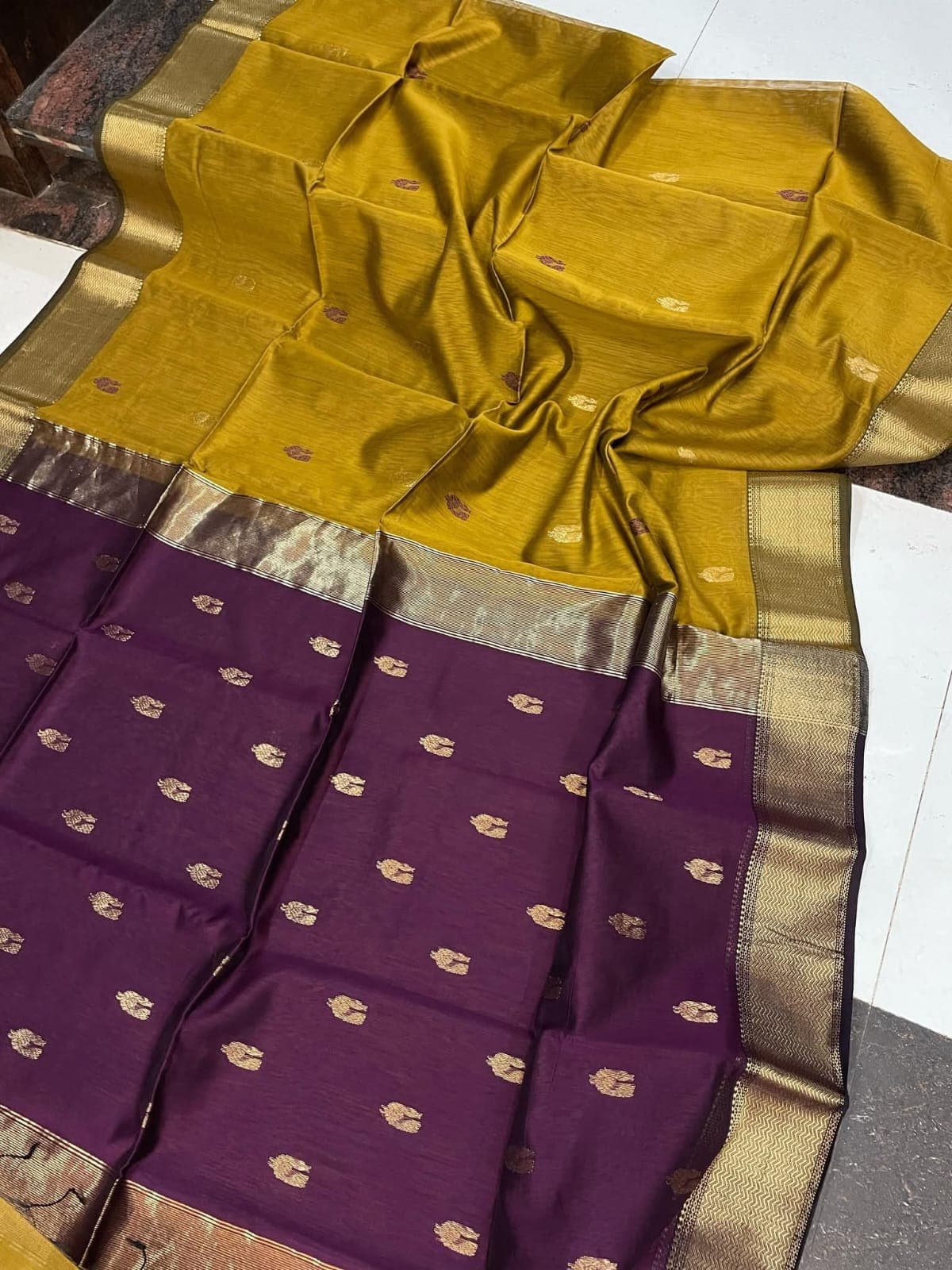 Maheshwari Silk Cotton Saree