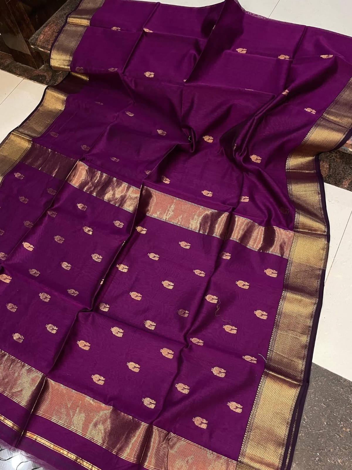 Maheshwari Silk Cotton Saree