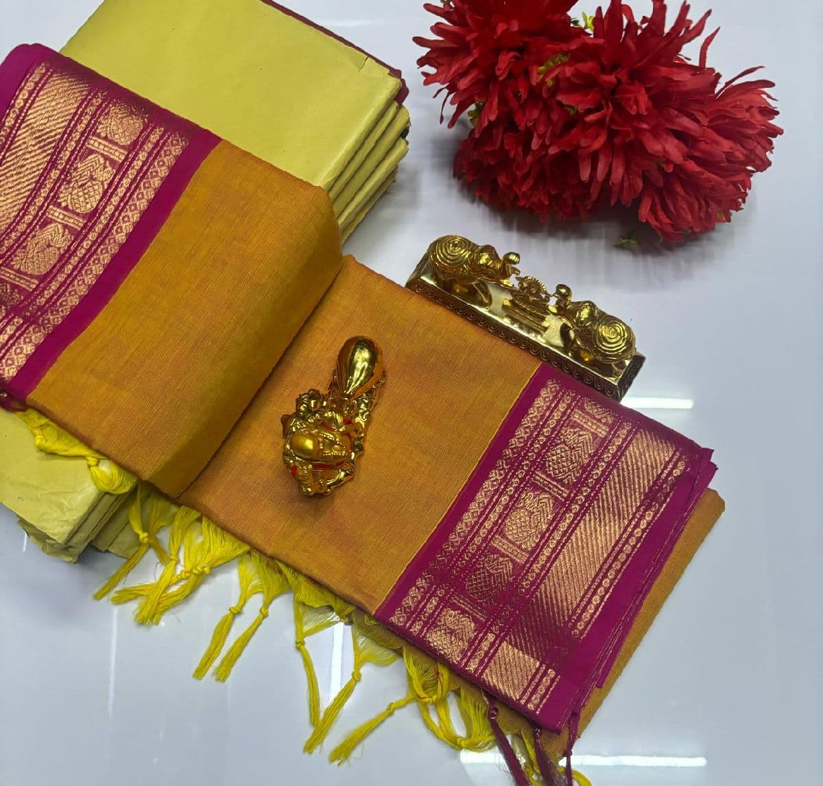 Kanchi Cotton Saree