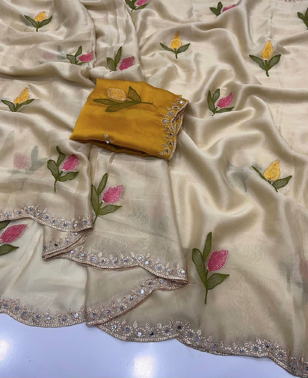 Rangoli Silk Saree