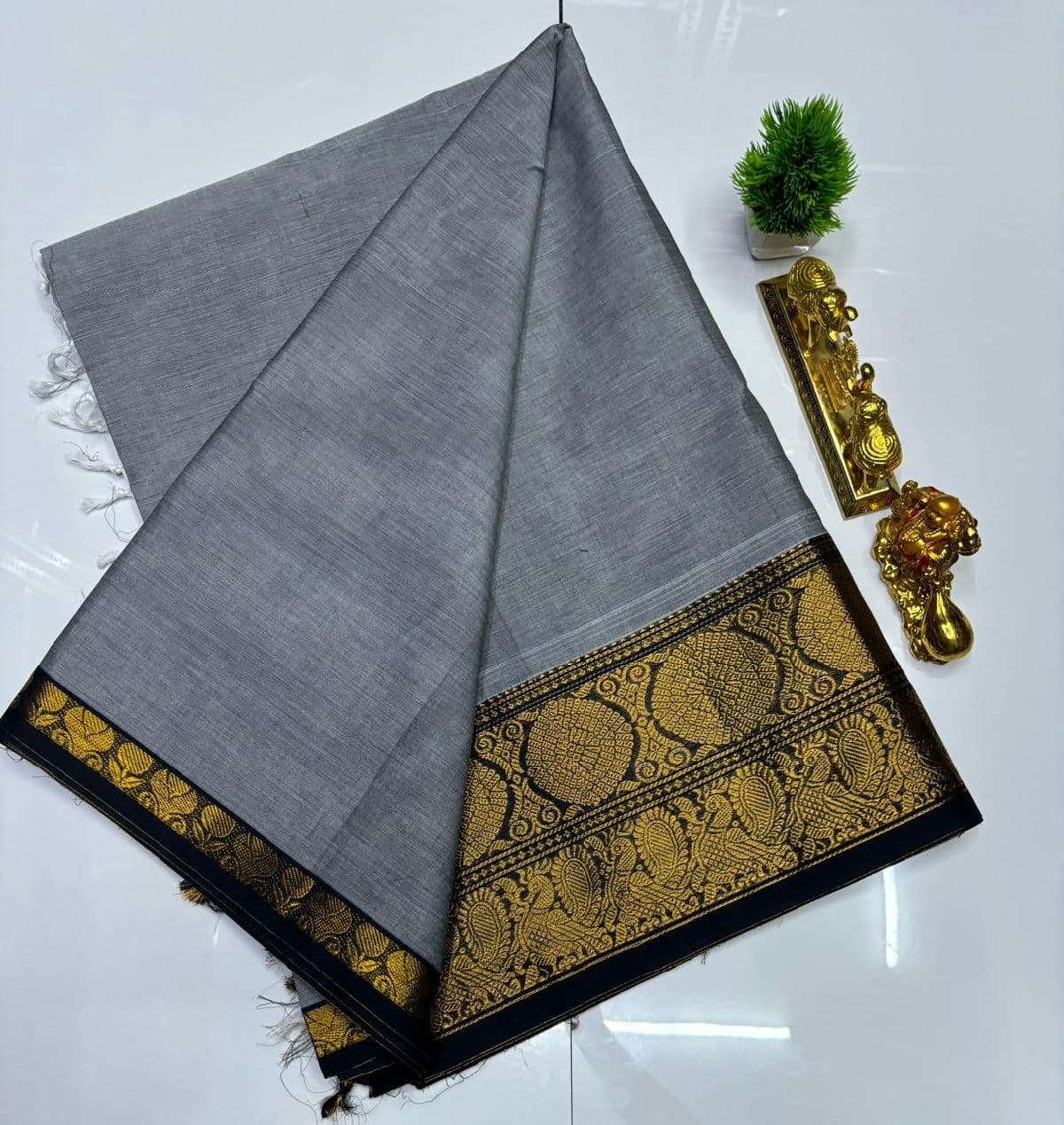 Kanchi Cotton Saree