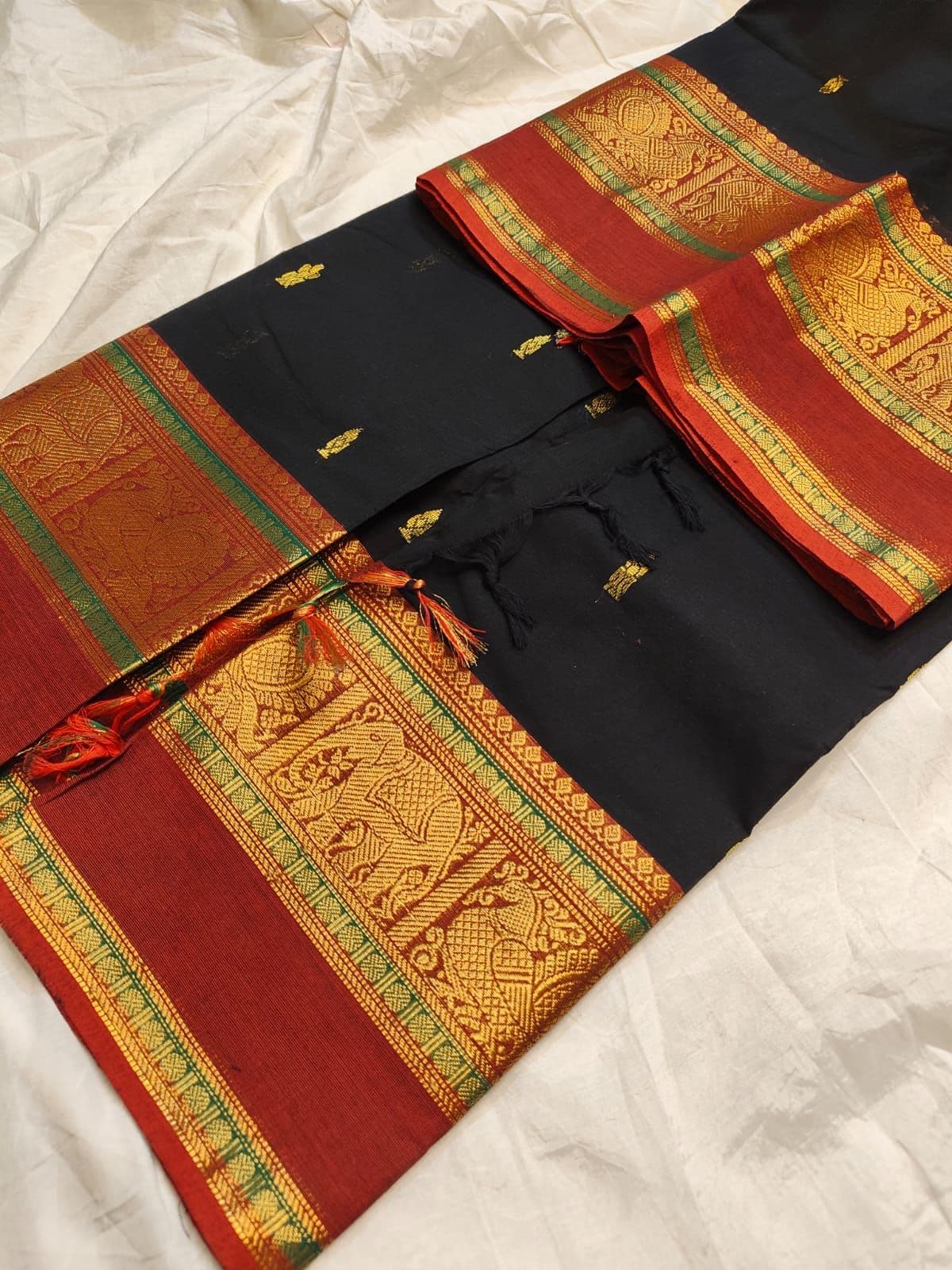 Premium Kanchi Korvai Cotton