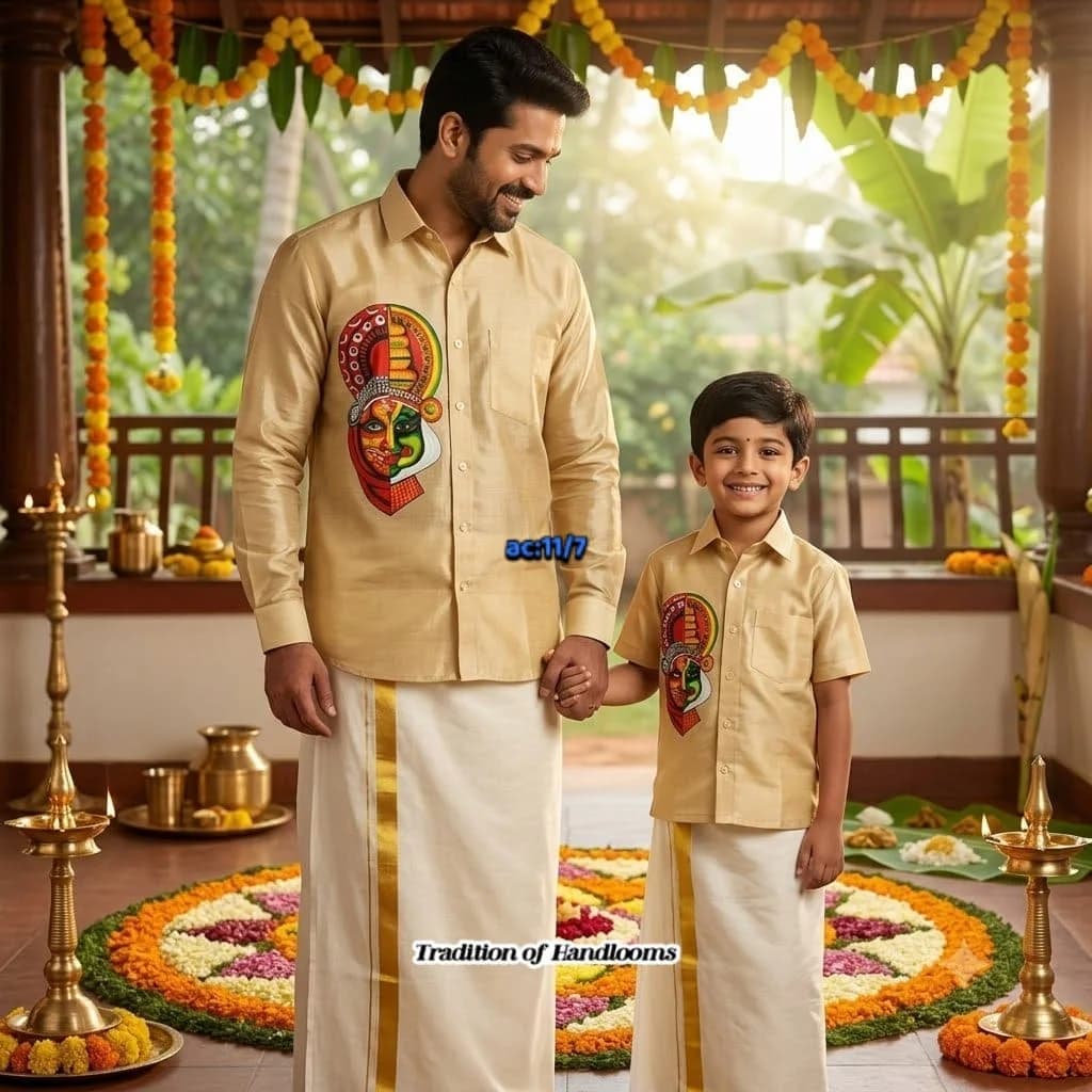 ONAM Special - Father & Son Combo Set