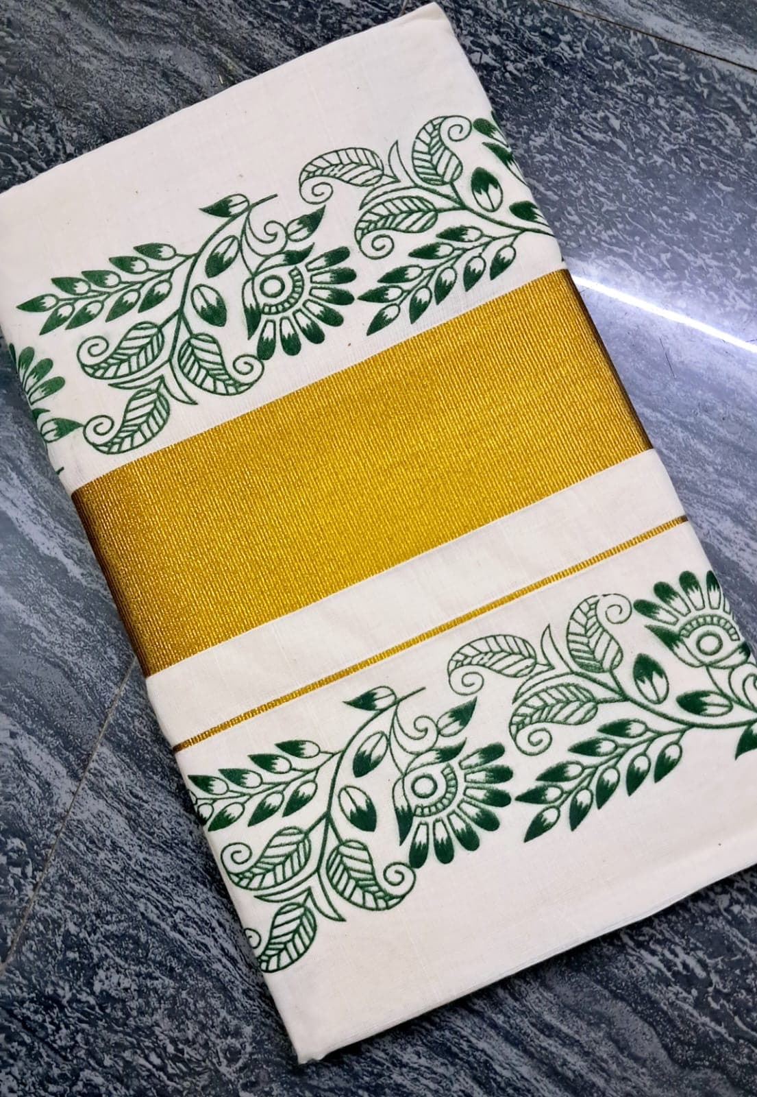 Kerala Tissue Cotton Onam Special