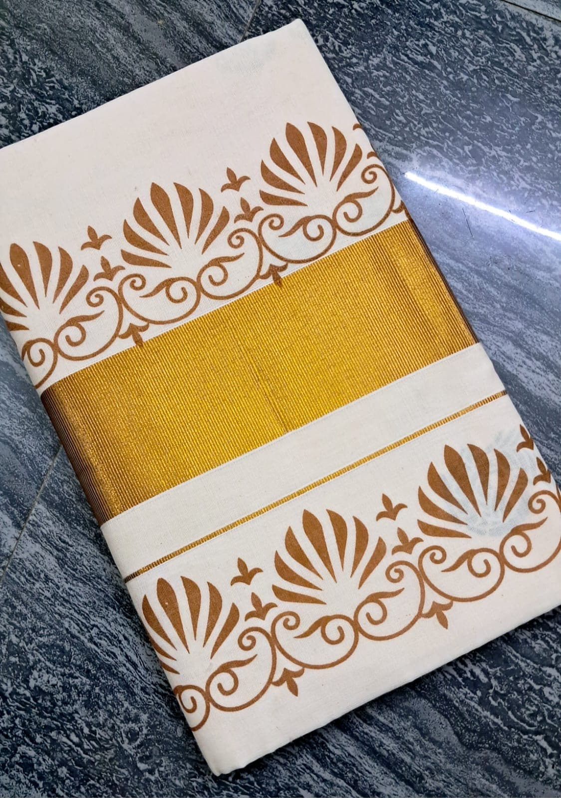 Kerala Tissue Cotton Onam Special